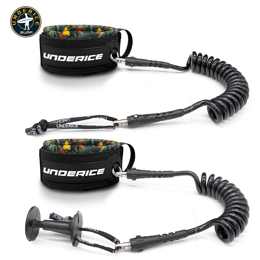 Surfboard Leash - TPU 서핑보드 리쉬 조절 가능한 코일형