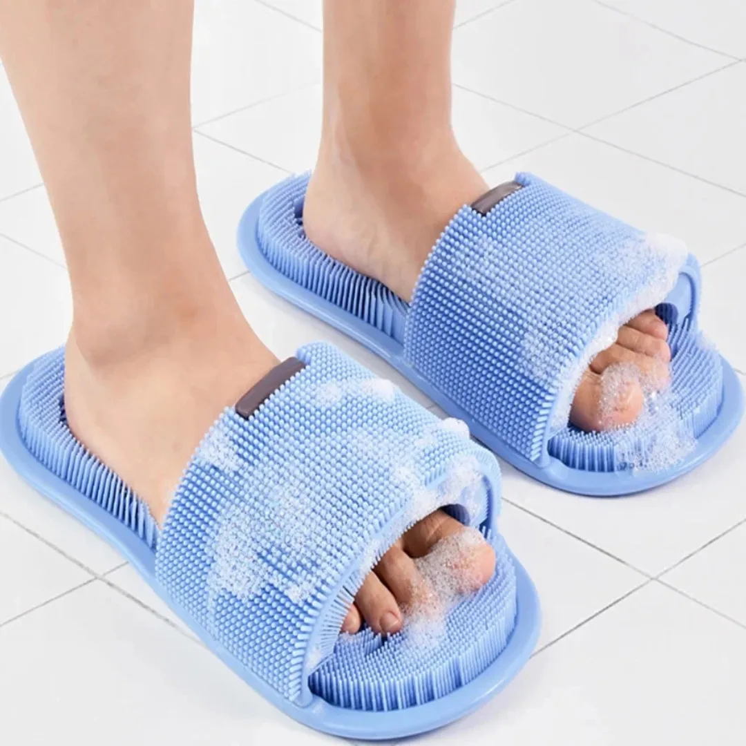 Flippers Swimming - 1pc 매직 발 세척 슬리퍼 만능