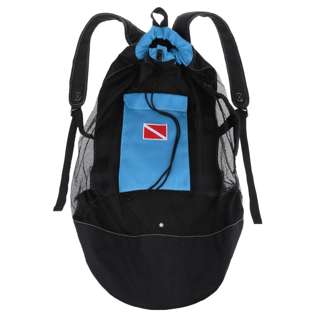 Snorkeling Gear - 스쿠버 다이빙 메쉬 백팩 80L 대용량