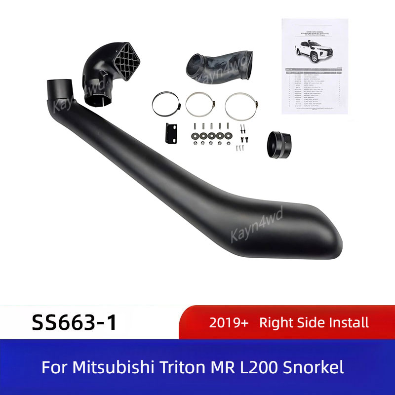 2019+ 미쓰비시 트라이톤 MR L200 2.4L 4 - Snorkel Set 리뷰 및 가격
