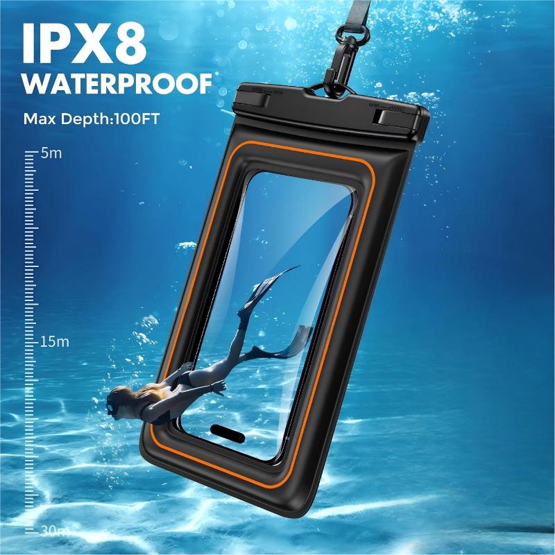 핫세일-듀얼 포켓 방수폰케이스(끈 포함), 17 Pro - Dry Bag Waterproof 리뷰 및 가격