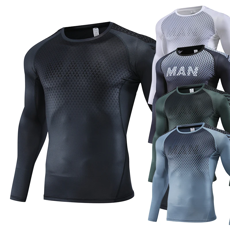 피트니스 티셔츠 용 남성 스포츠 탑 보디 빌딩 압축 셔 - Rash Guard 리뷰 및 가격