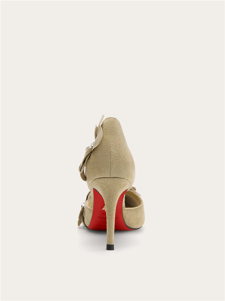 봄/여름 신상 포인티드 스웨이드 워터 다이아몬드 플라워 - Water Shoes 리뷰 및 가격