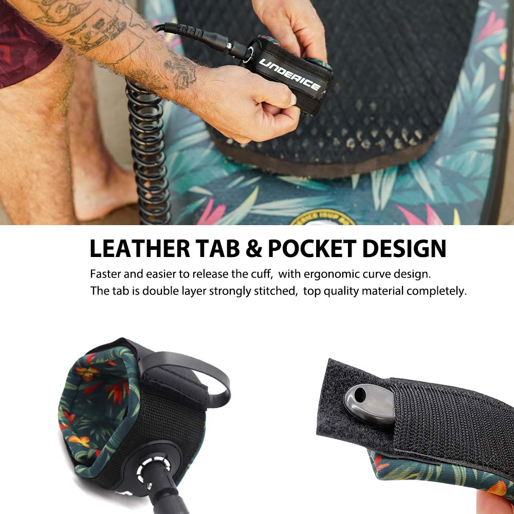 SUP 패들 리쉬 7MM10FT 서핑 리쉬 패들 서핑  - Surfboard Leash 리뷰 및 가격