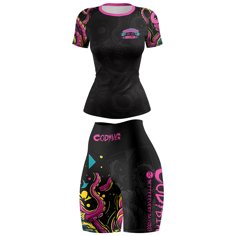 코디 룬딘 여성용 MMA BJJ 래쉬가드 4종 세트 프 - Rash Guard 리뷰 및 가격