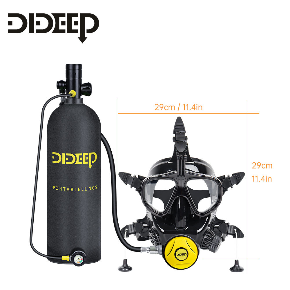 디딥 CE DOT 1L 수중 10-20분 사용 가능 휴 - Diving Mask 리뷰 및 가격