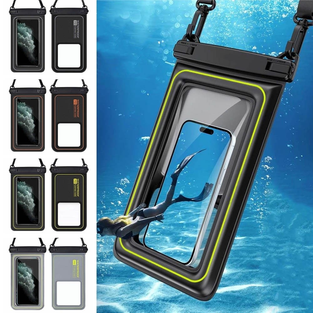 터치스크린이 가능한 방수 휴대폰 가방, 투명한 수중용  - Dry Bag Waterproof 리뷰 및 가격