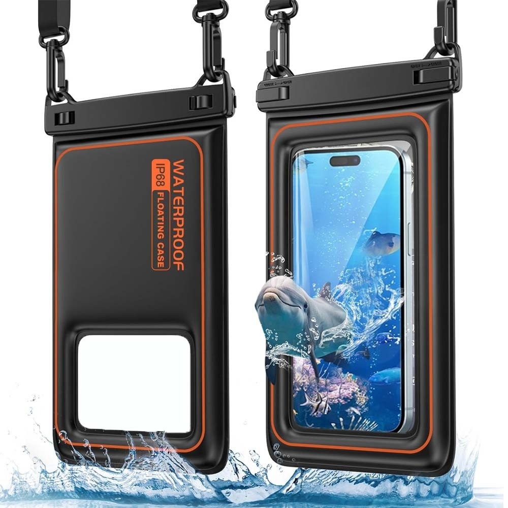 터치스크린이 가능한 방수 휴대폰 가방, 투명한 수중용  - Dry Bag Waterproof 리뷰 및 가격