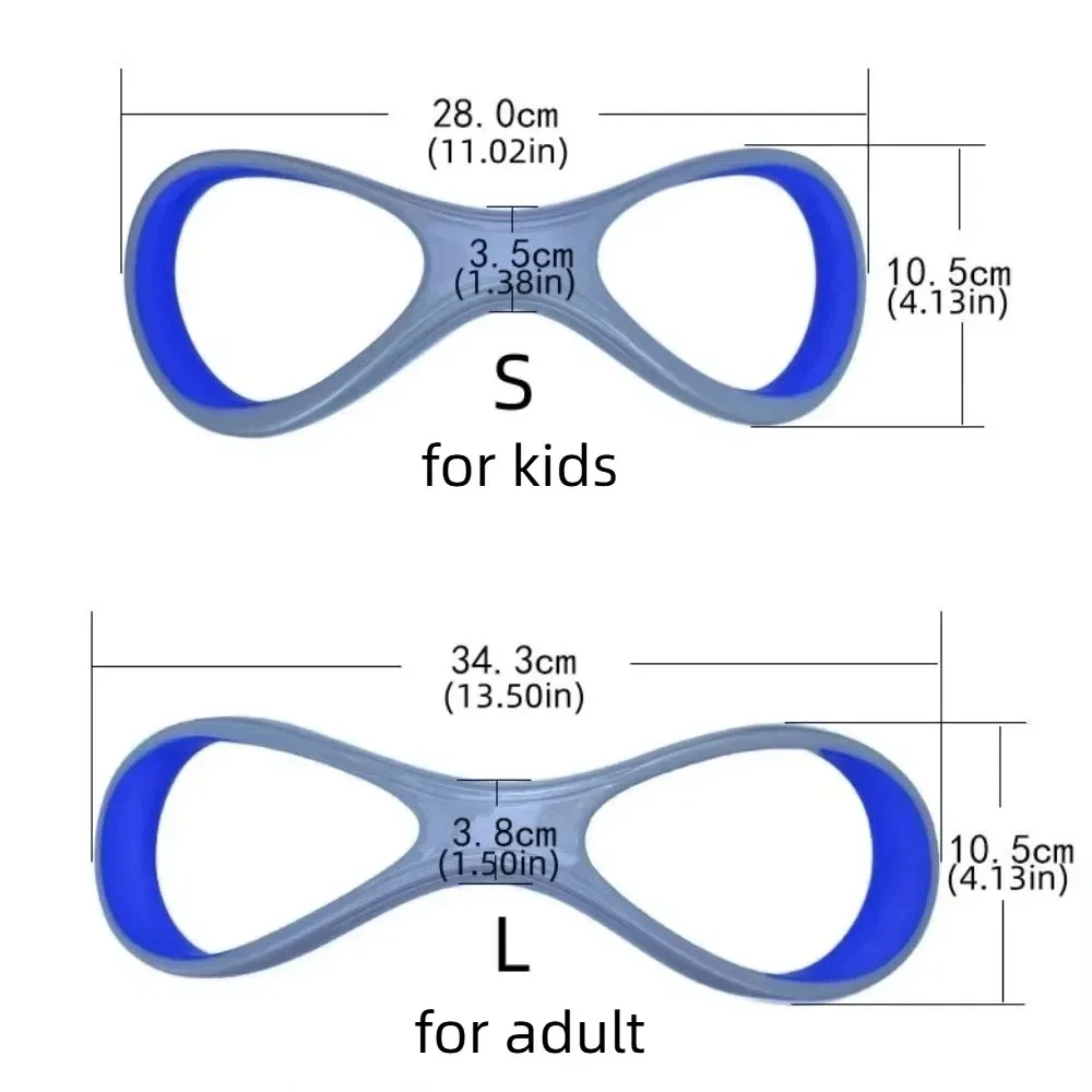 8자형 수영 패들 인체공학적 디자인 내마모성 팔뚝 지지 - Swim Fins 리뷰 및 가격