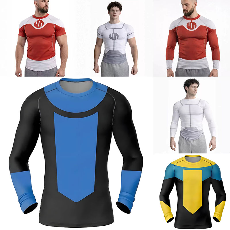 새로운 무적 코스프레 래쉬 가드 다이빙 체육관 티셔츠  - Rash Guard 리뷰 및 가격