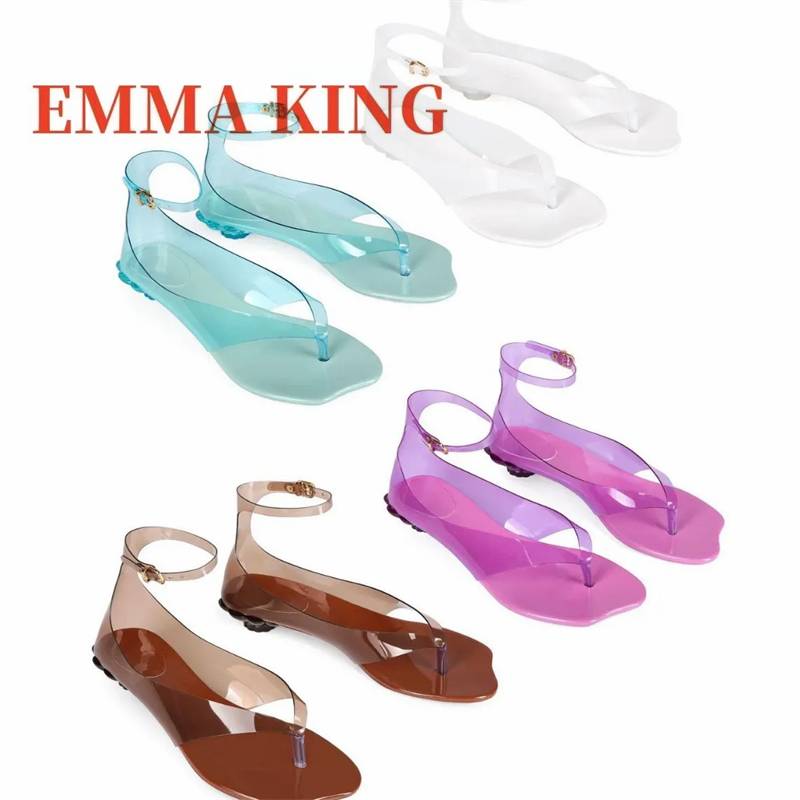 여성용 끈 젤리 샌들,2026 새로운 투명 PVC 샌들 - Water Shoes 리뷰 및 가격