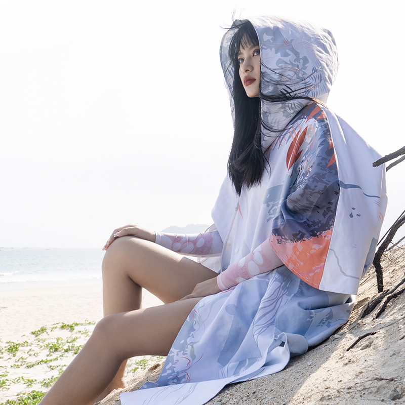 Nu-June 빠른 건조 극세사 판초 타올, 성인 남녀 - Wetsuit Men 리뷰 및 가격