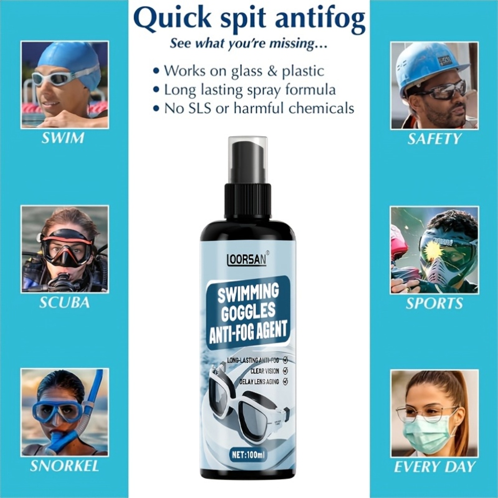 루르산 100ML 고글 김서림 방지 스프레이 - 오래  - Goggles Swim 리뷰 및 가격