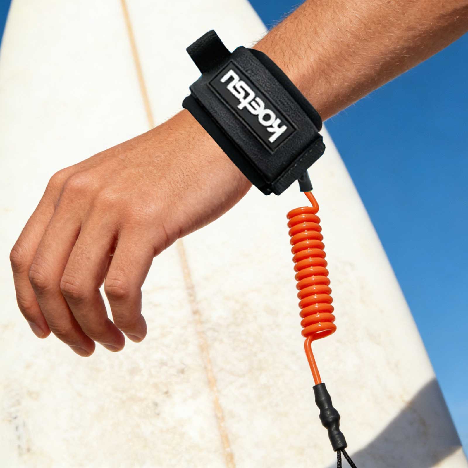 SUP 패들 보드 리쉬 TPU 소재 강력한 코드 서핑보 - Surfboard Leash 리뷰 및 가격