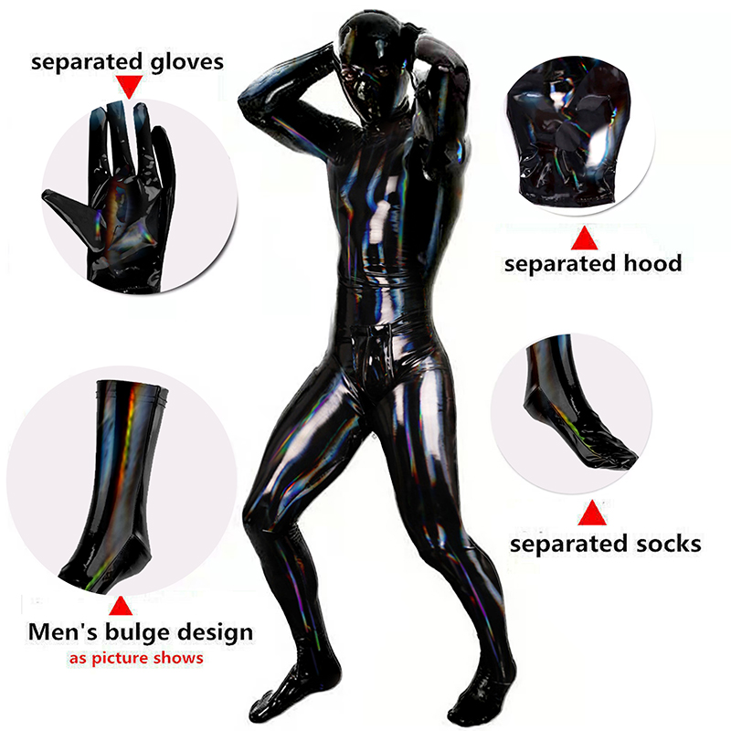 남성 섹시한 PVC 가죽 Catsuit 라텍스 전체 Z - Wetsuit Men 리뷰 및 가격
